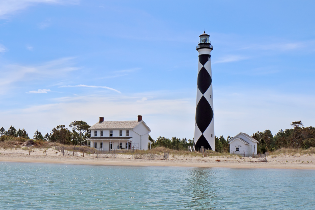 Cape Lookout National Seashore off the Coast of NC in the Outer Banks