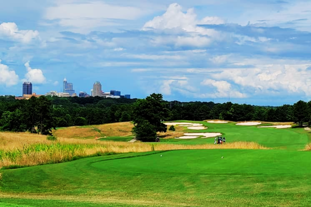 North Carolina State University's Lonnie Poole Golf Course in Raleigh, North Carolina