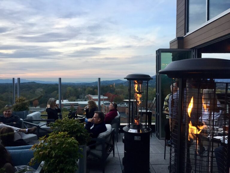 Best Cocktail Bars in the Asheville Area - Montford Rooftop Bar