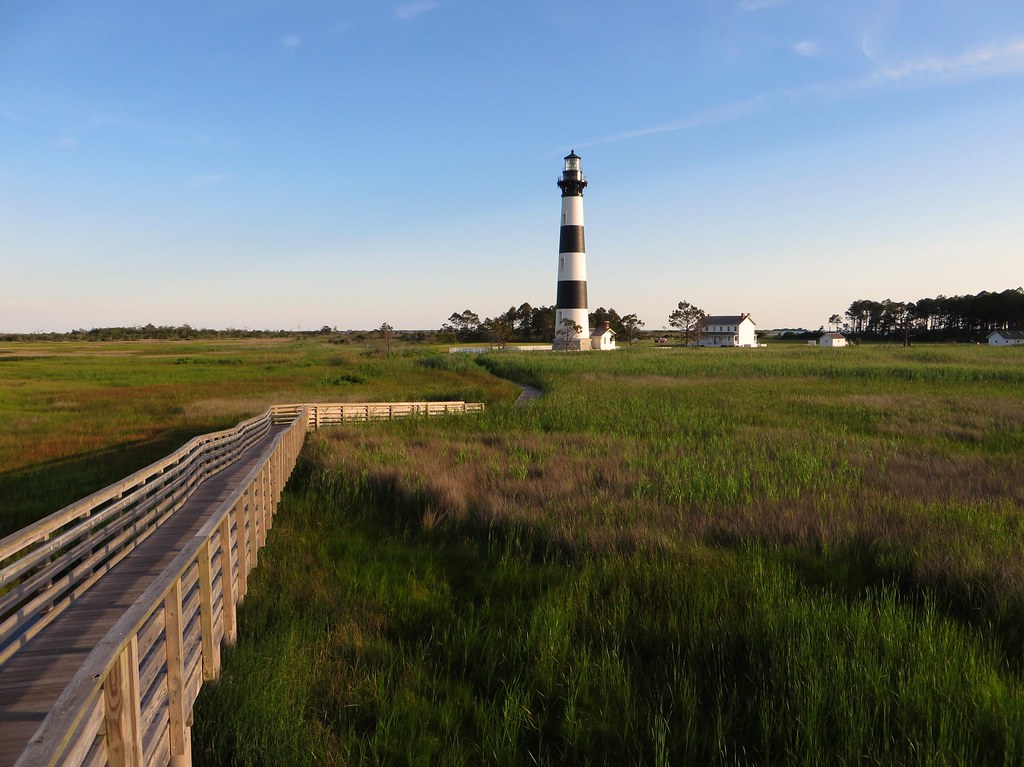 Bodie Island Lighthouse, Cape Hatteras National Seashore, Outer Banks, NC