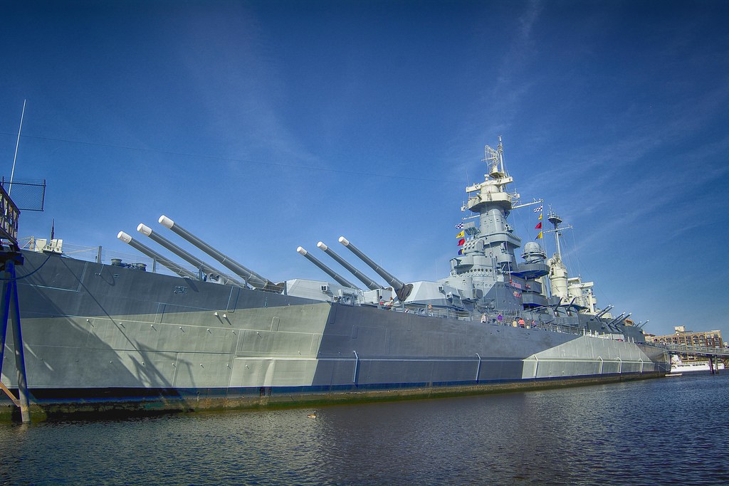 USS NC Battleship - WIlmington, NC