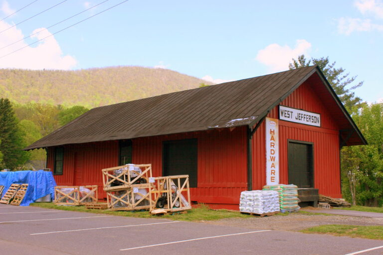 West Jefferson, NC Train Freight Depot