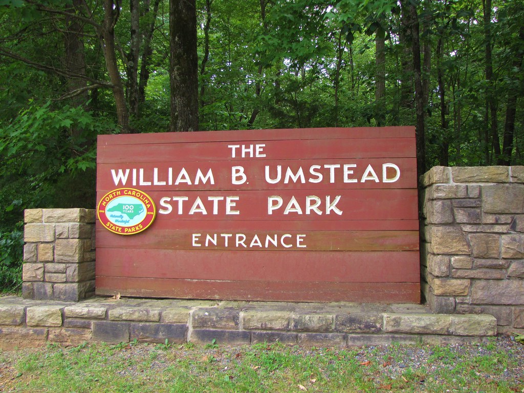 Best Hiking In Raleigh, NC - William B. Umstead State Park main entrance