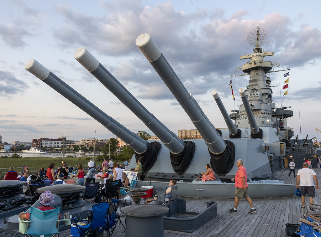 Best Attractions on the North Carolina Coast - USS North Carolina Battleship