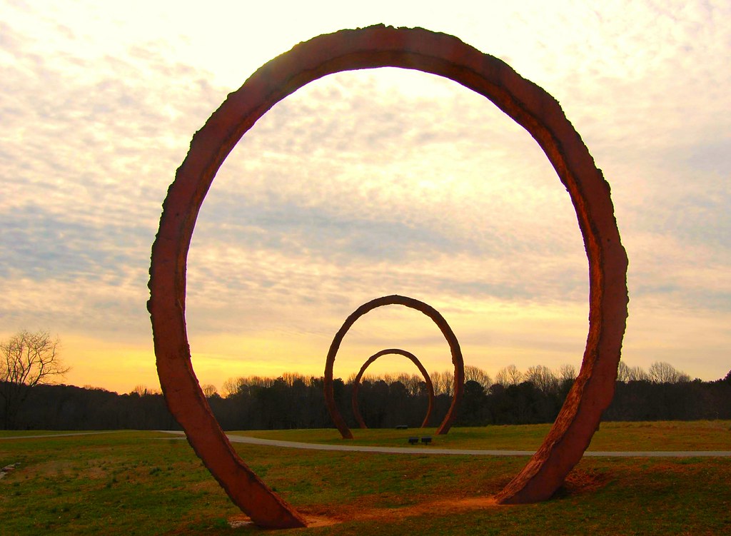 'Gyre' by Thomas Sayre (1999) North Carolina Museum of Art