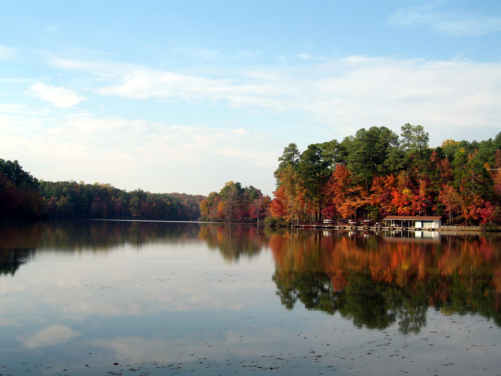 Best Hiking In The Raleigh-Durham Triangle Area - Umstead State Park Boat House