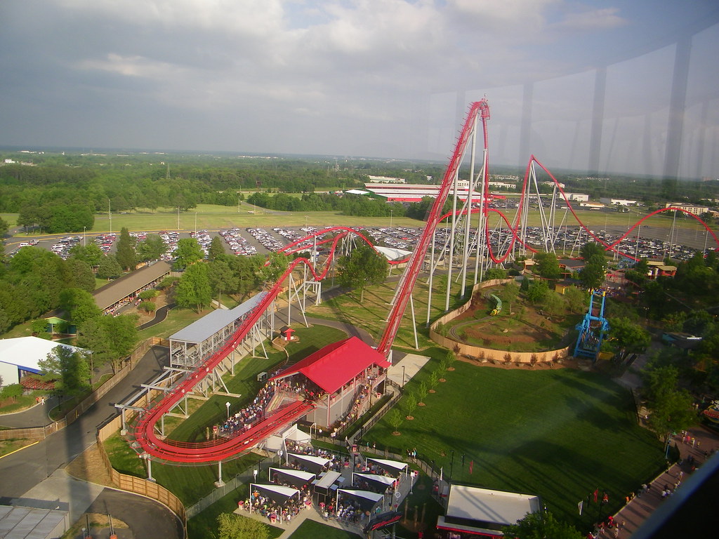 Carowinds Amusement Park in Charlotte, NC