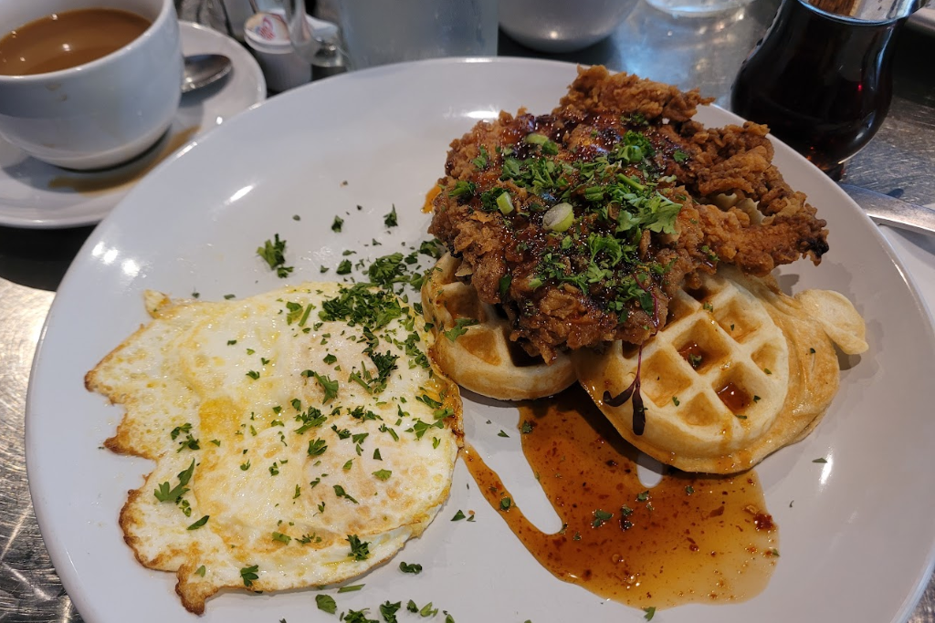 Best Brunch and Breakfast In The North Carolina Piedmont - True Flavors Diner Chicken & Waffles