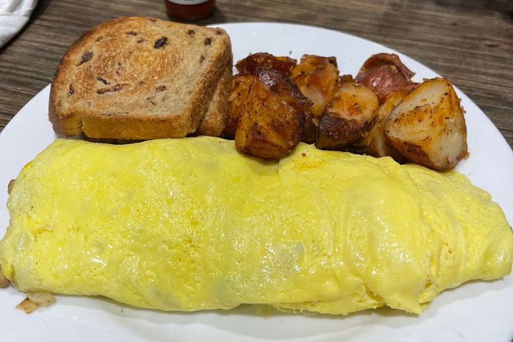 Best Brunch and Breakfast in Charlotte, NC - Famous Toastery - Omelet