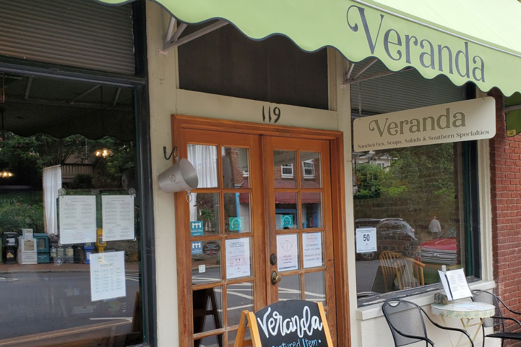 Best Dining In Black Mountain NC - Veranda Cafe & Gift