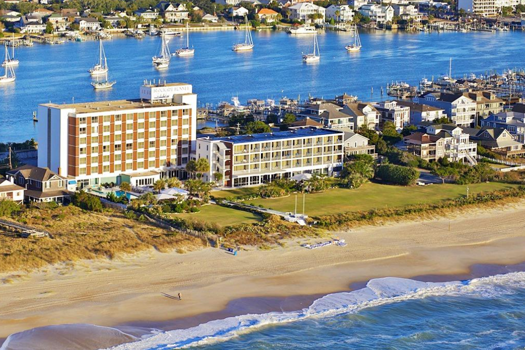 Best Hotels On The North Carolina Coast - Blockade Runner Beach Resort Aerial View