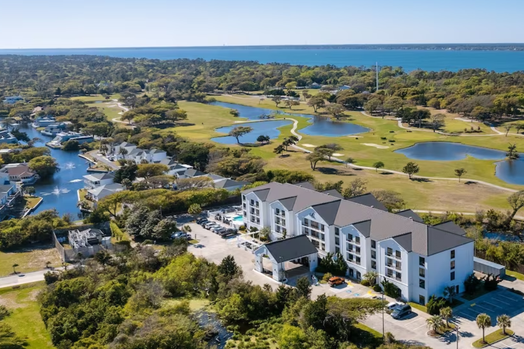 Aerial View of Hotel Alice