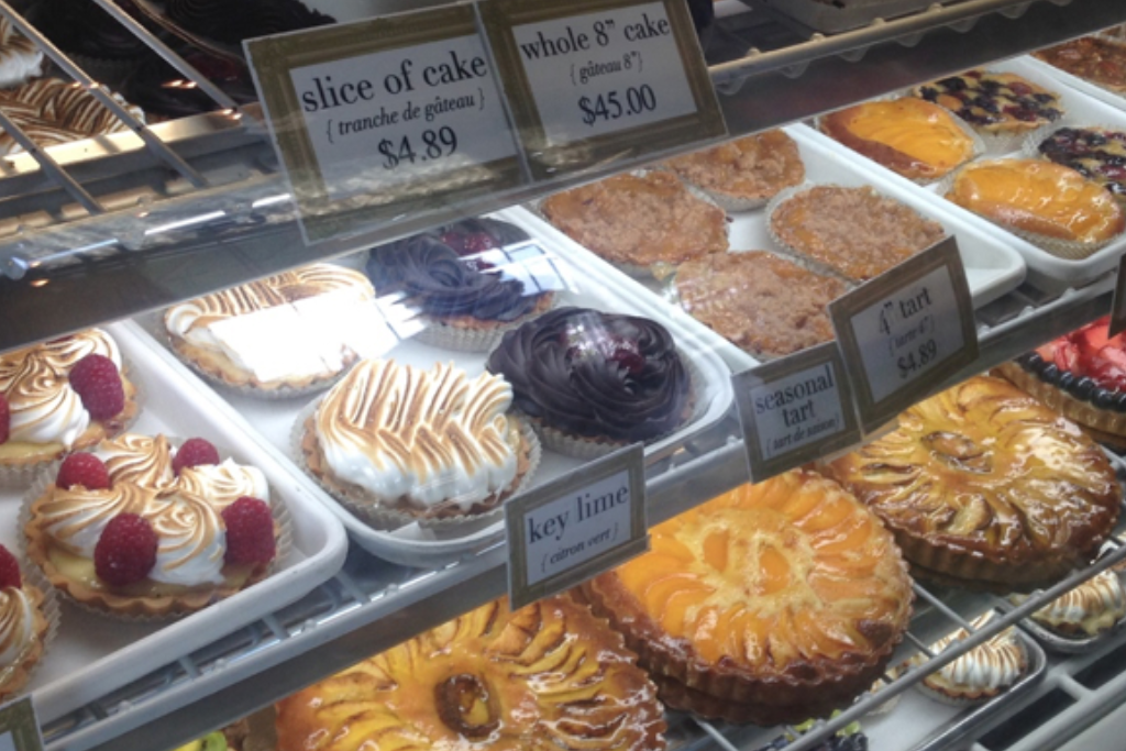 Best Restaurants For Lunch In The North Carolina Piedmont - Amélie's French Bakery & Café Display Case