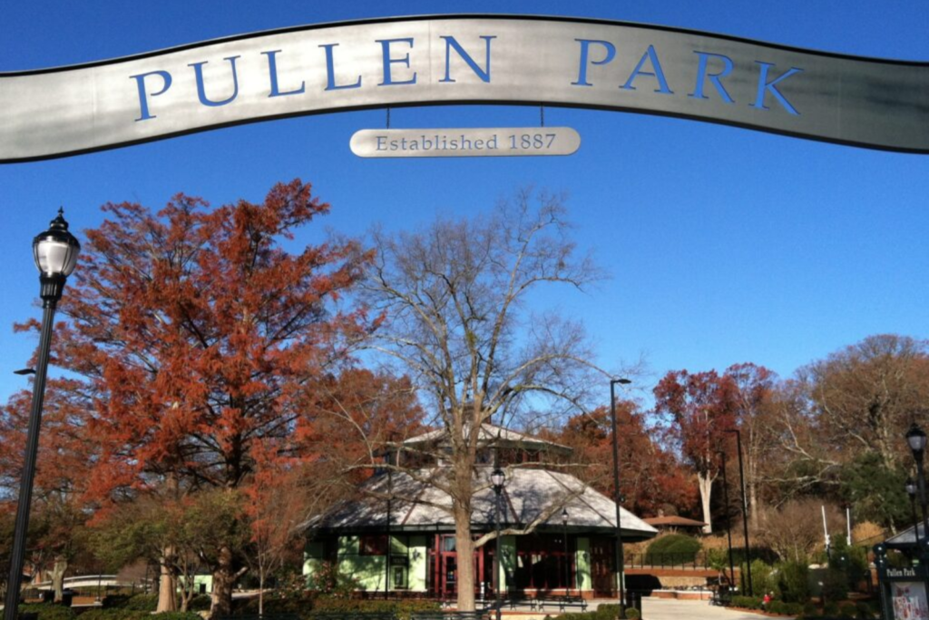 Pullen Park Entrance Raleigh NC