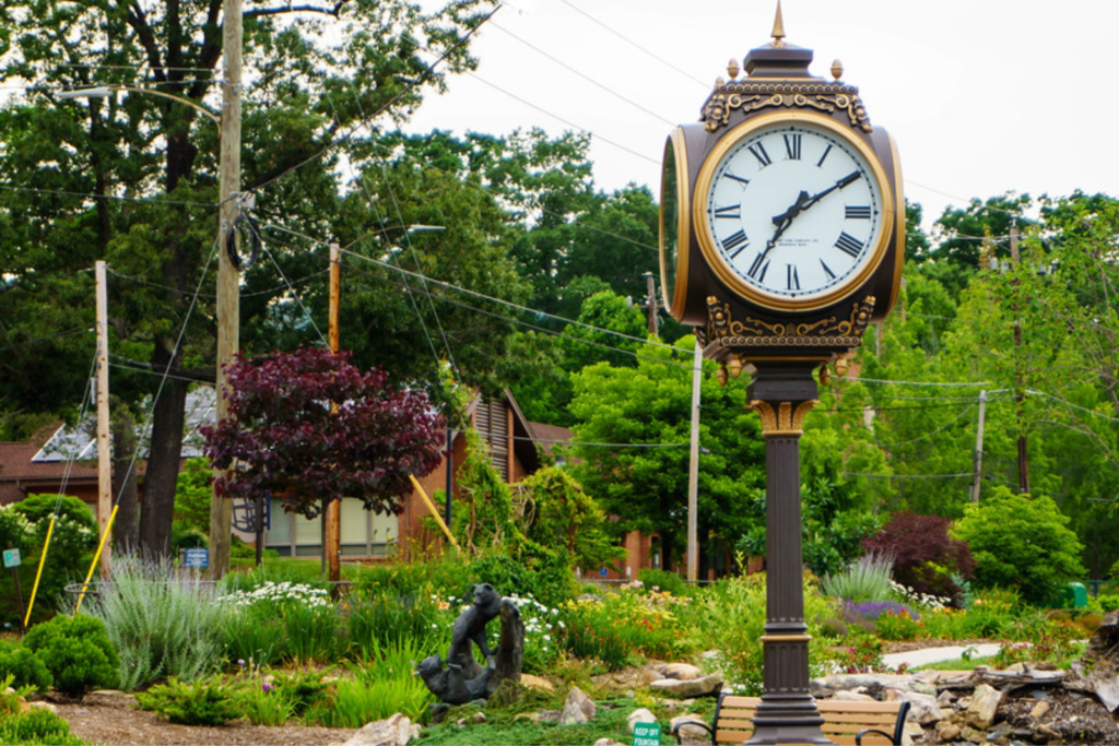 Town Square Clock - Black Mountain, NC