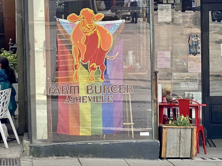 Farm Burger Asheville Sign, Asheville, NC