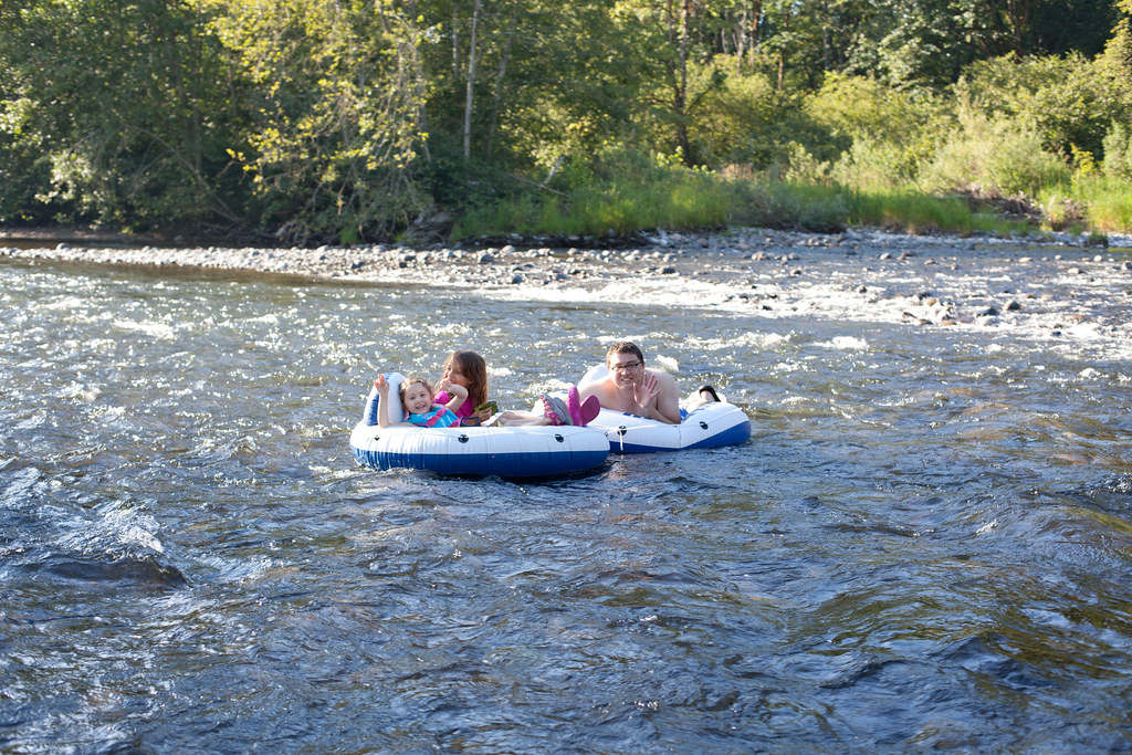 Best Water Activities in Asheville NC - Tubing on Green River