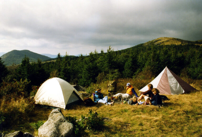 Shining Rock Wilderness Campsite