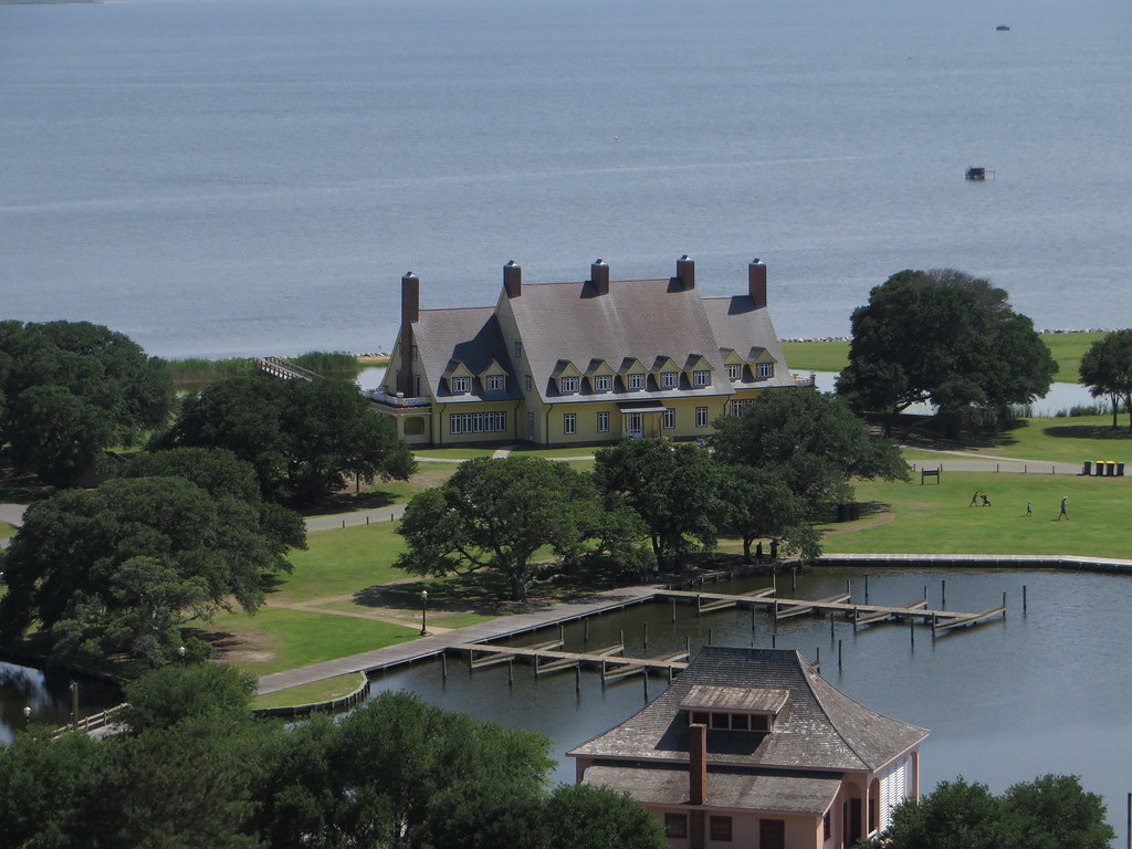 Corolla Village, Currituck Beach Light, Corolla, North Carolina