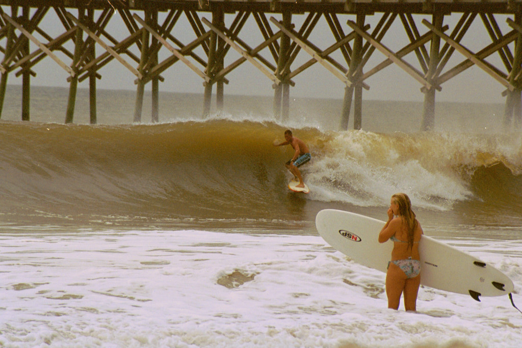 Best Adrenaline Activities In The Brunswick Islands Area - Surfing at Holden Beach