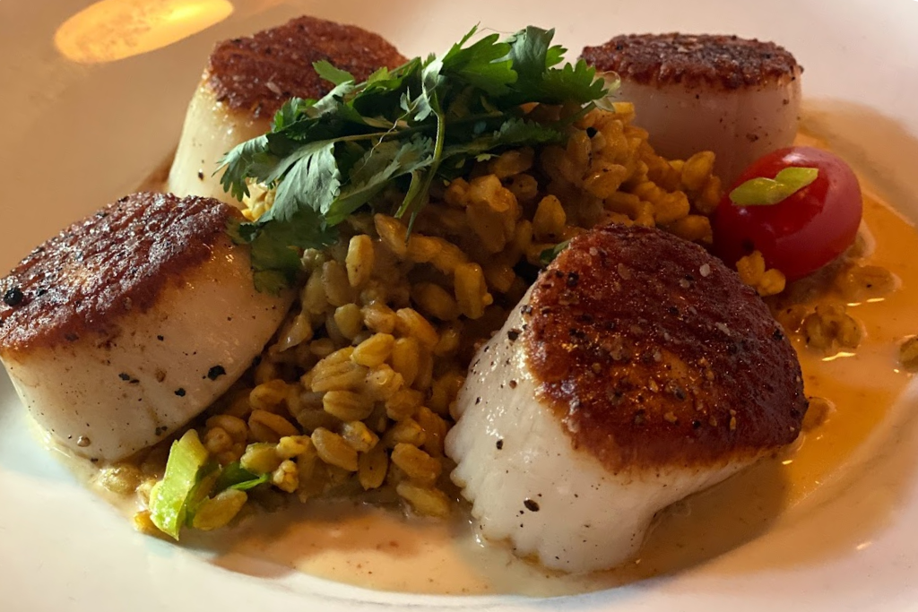 Best Dining In The Outer Banks Area - The Blue Point Scallops