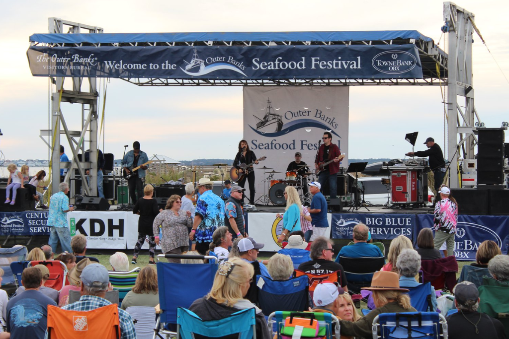 Best Events and Festivals In The Outer Banks Area - Outer Banks Seafood Festival - Live Music