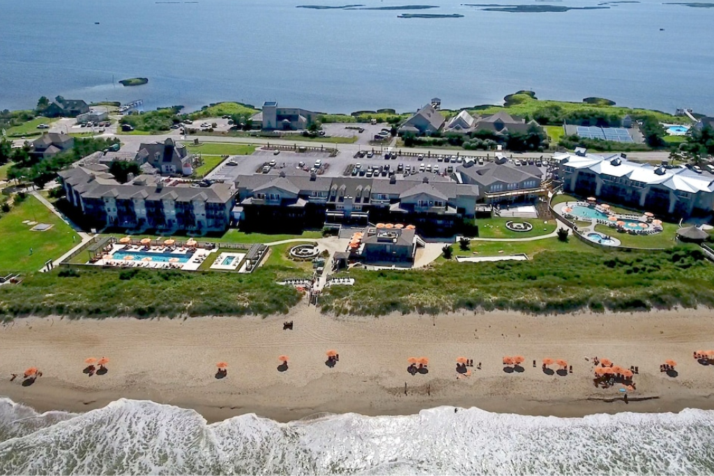 Best Hotels in The Outer Banks Area - Sanderling Resort - Aerial View