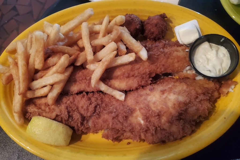 Best Lunch In The Albemarle & Pamlico Sounds Area - Waterman's Grill - Fish & Chips